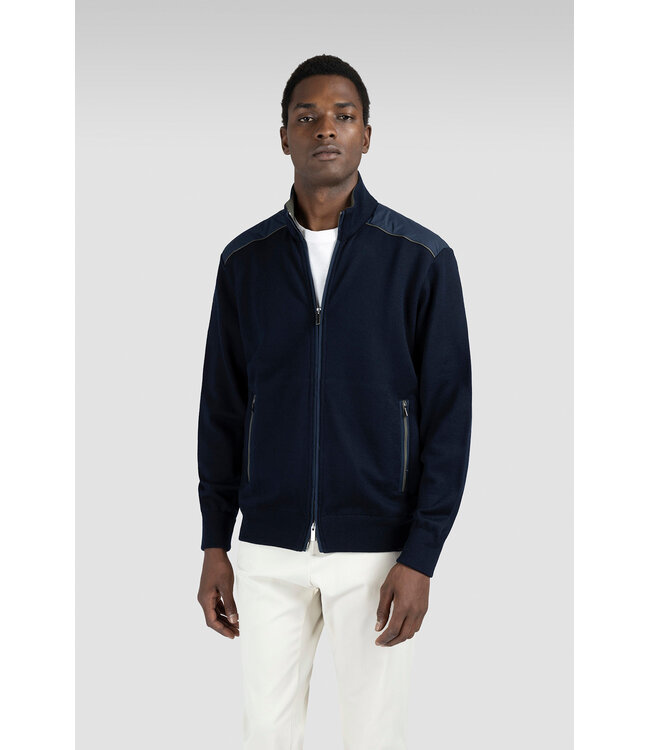 Denim Multi Media Bomber