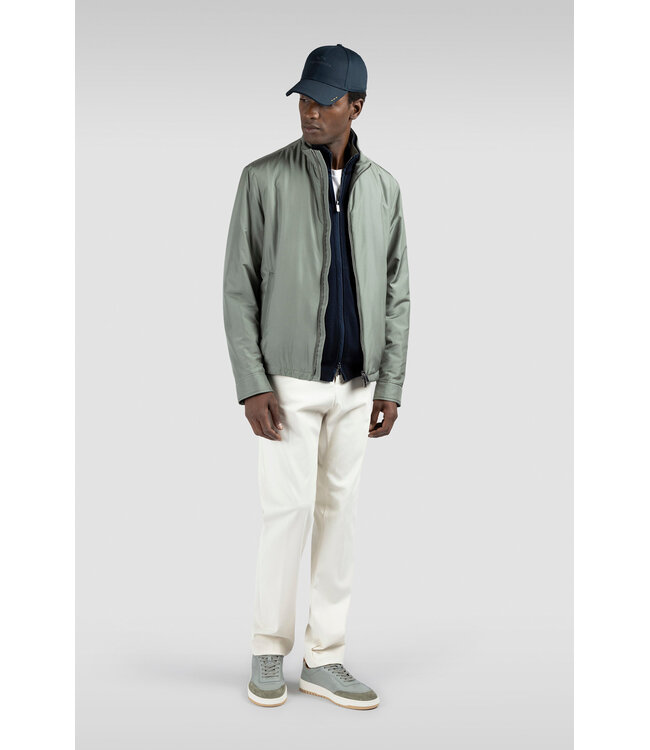 Denim Multi Media Bomber