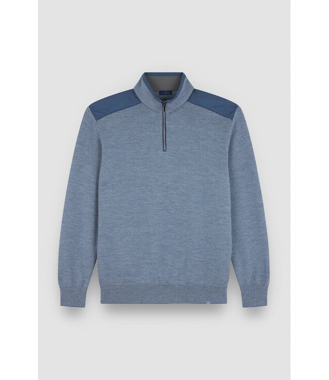 Mid Blue Typhoon Platinum 1/4 Zip