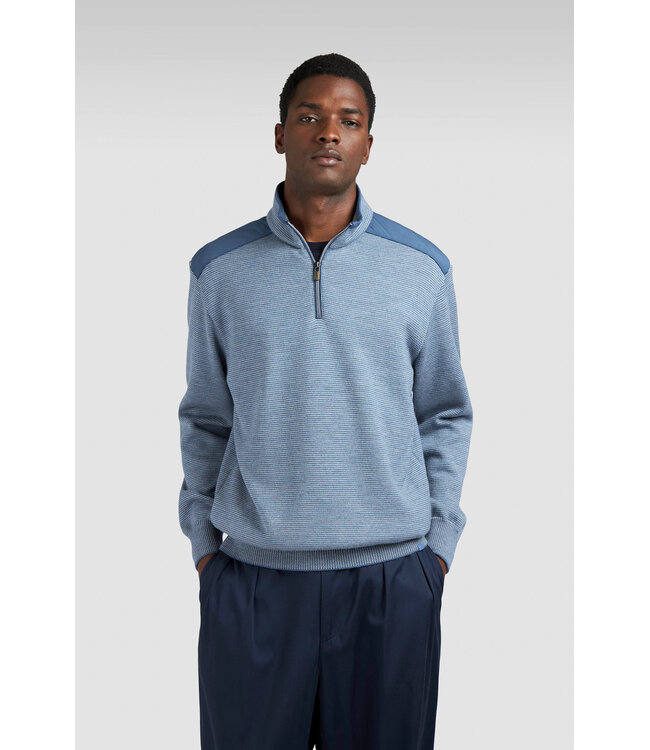Mid Blue Typhoon Platinum 1/4 Zip