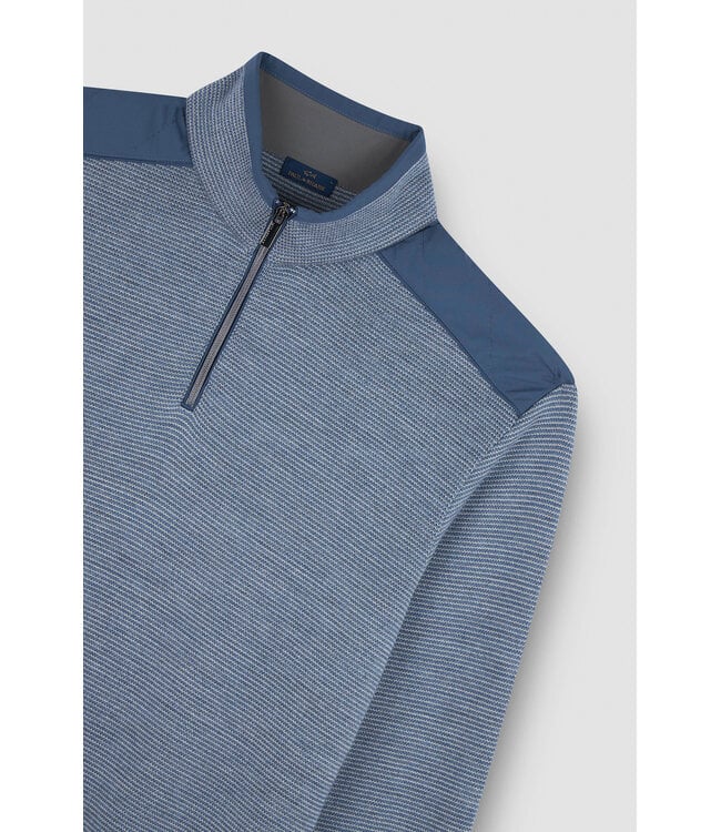 Mid Blue Typhoon Platinum 1/4 Zip