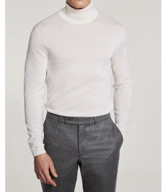 JACK VICTOR Ecru Felix Turtleneck