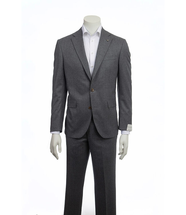 Modern Fit Grey Flannel Suit