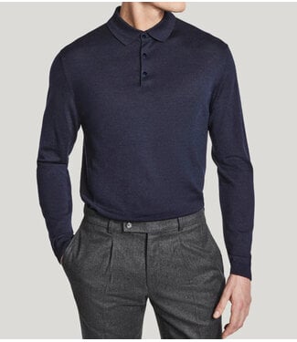 JACK VICTOR Navy Redfren Polo