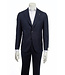 JACK VICTOR Slim Fit Navy Basket Weave Suit