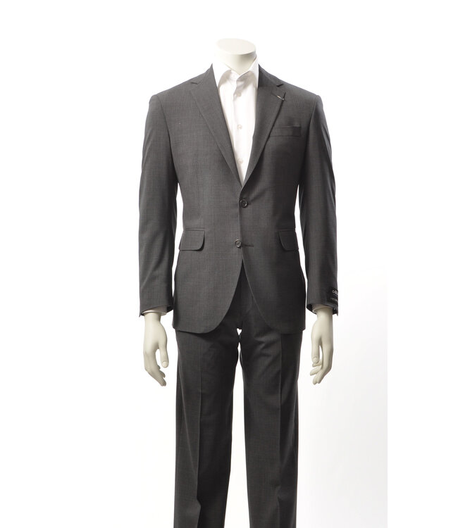 Modern Fit Grey Small Block Suit