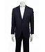 Modern Fit Navy Windowpane Suit