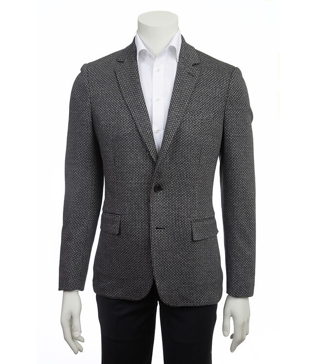 Aristo Modern Fit Black Grey Sport Coat