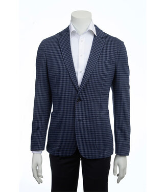 ARISTO by PAUL BETELY Modern Fit Navy Houndstooth Sport Coat