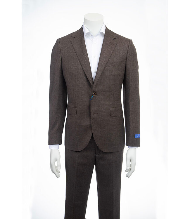 Modern Fit Brown Suit
