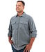 Classic Fit Blue Fog Herringbone Ranger Shirt