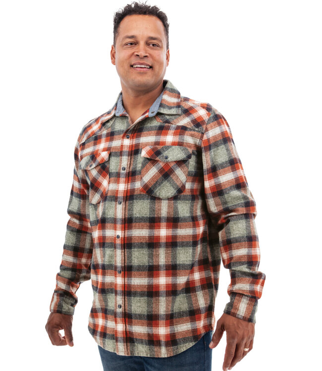 Classic Fit Hot Sauce Plaid Ranger Shirt