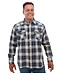 Classic Fit Navy Ranger Plaid Shirt