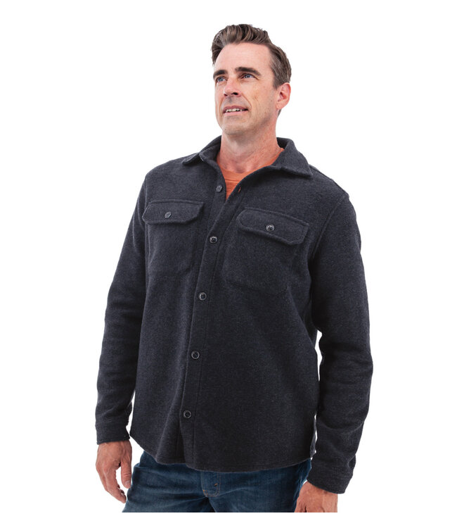 Dark Navy Arlo Shirt Jacket