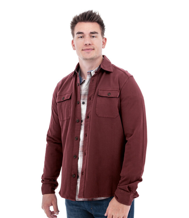 Classic Fit Red Mahogany Sprague Shirt