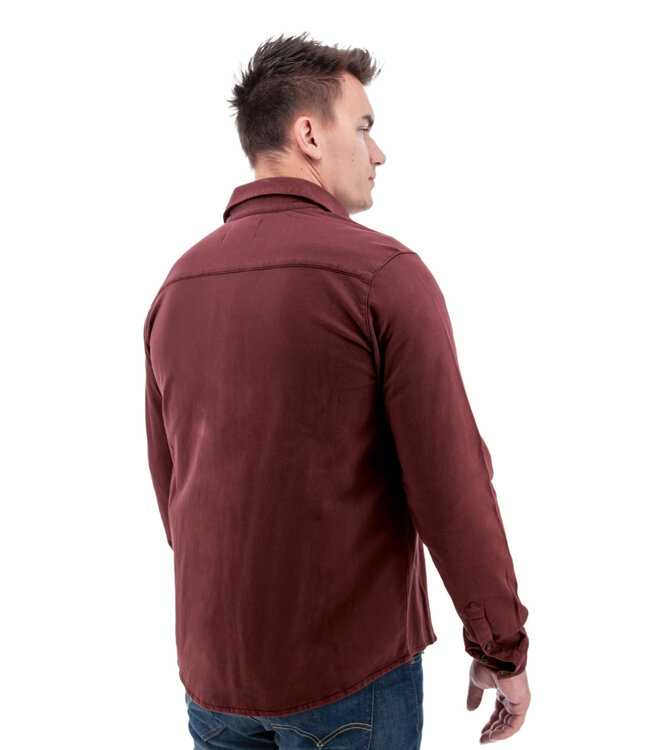 Classic Fit Red Mahogany Sprague Shirt