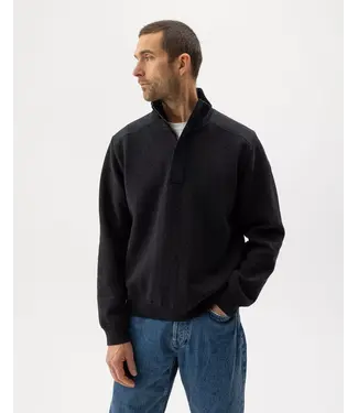 HOLEBROOK Black Melange Eskil 1/4 Zip