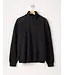 Black Melange Eskil 1/4 Zip