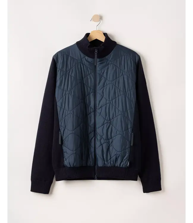 Navy Johnny Full Zip