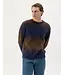 HOLEBROOK Brown Navy Byron Melange Sweater
