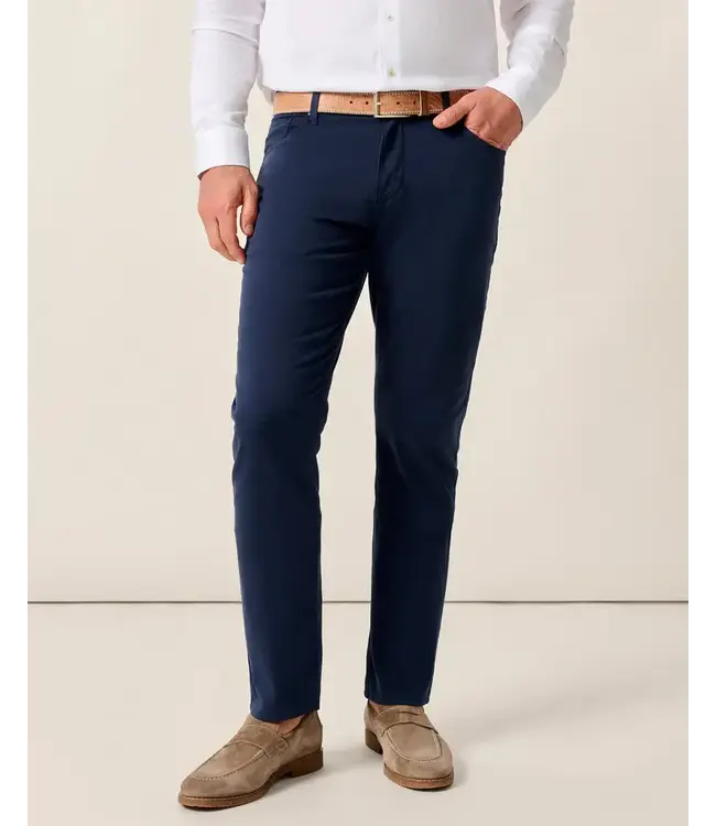 Classic Fit Dark Navy Carmel 5 Pocket Pants