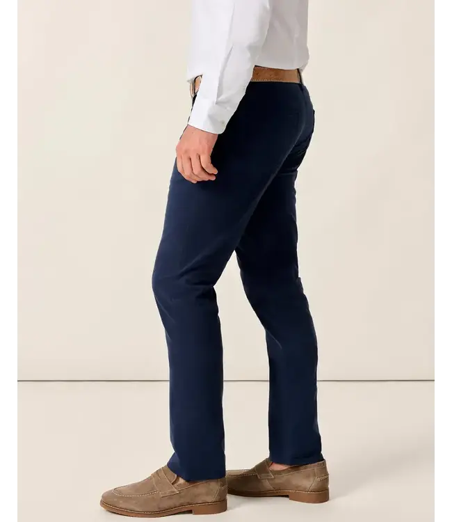 Classic Fit Dark Navy Carmel 5 Pocket Pants