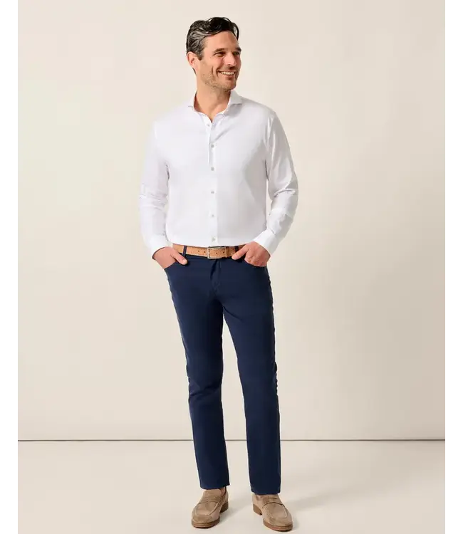 Classic Fit Dark Navy Carmel 5 Pocket Pants