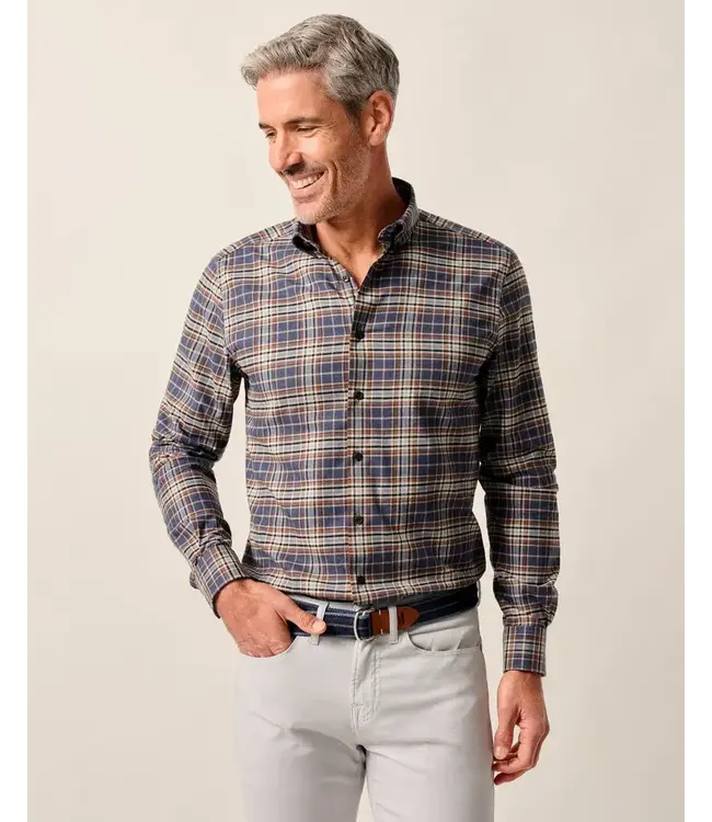 Classic Fit Charcoal Kamper Shirt
