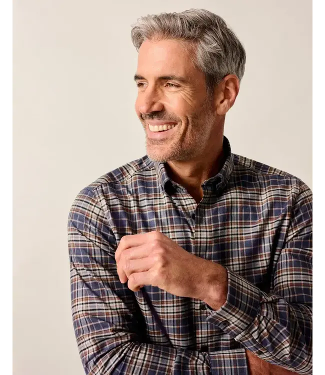 Classic Fit Charcoal Kamper Shirt