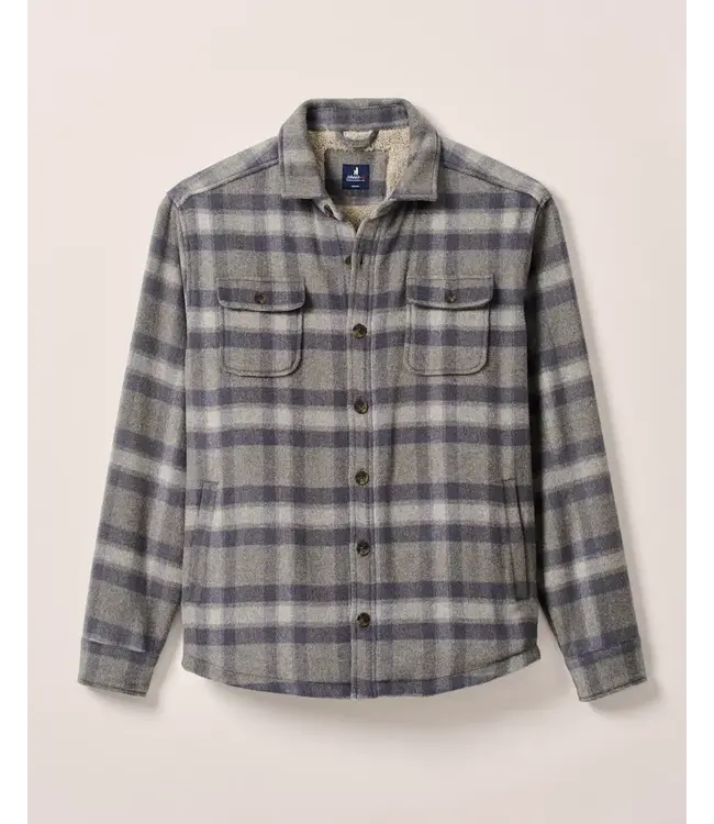 Grey Hassler Plaid Overshirt