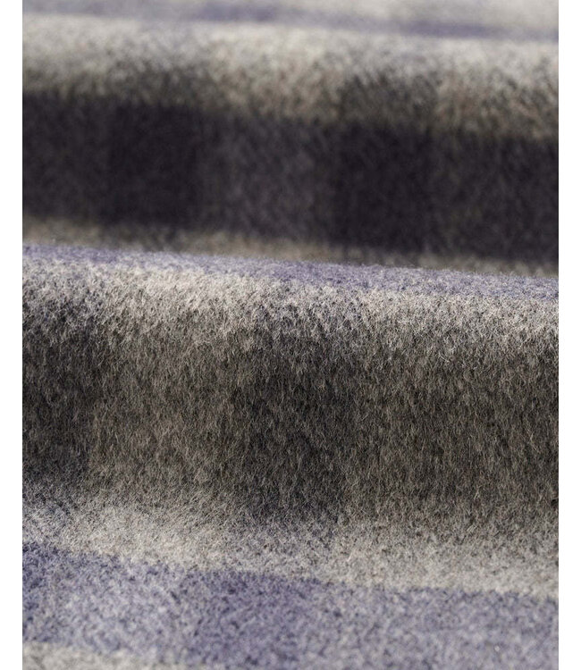 Grey Hassler Plaid Overshirt