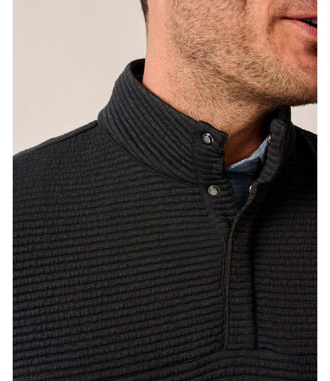 Heathered Black Benjy 1/4 Zip