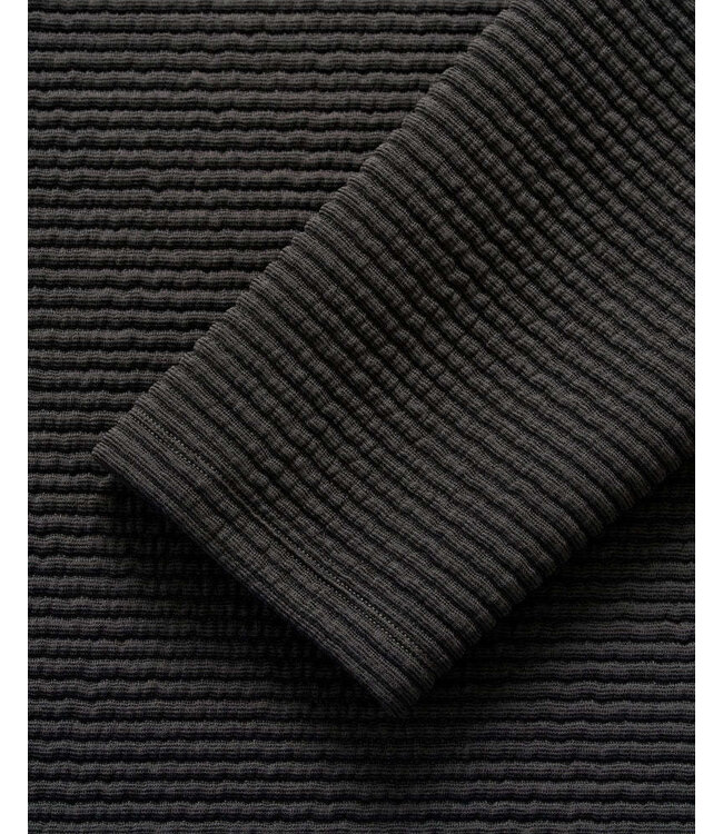 Heathered Black Benjy 1/4 Zip