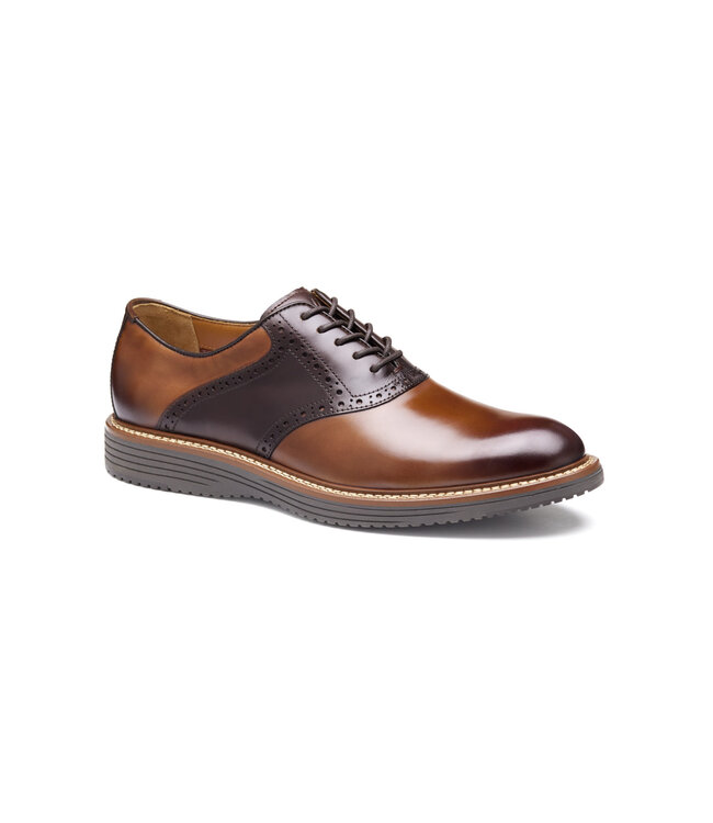 Tan Brown Upton Saddle Shoes