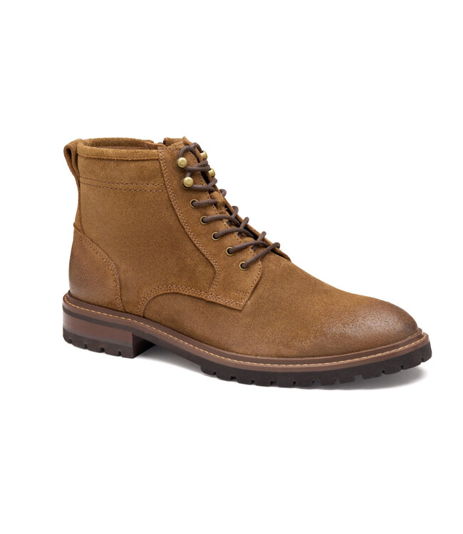 Tan Oiled Suede Barrett Boots