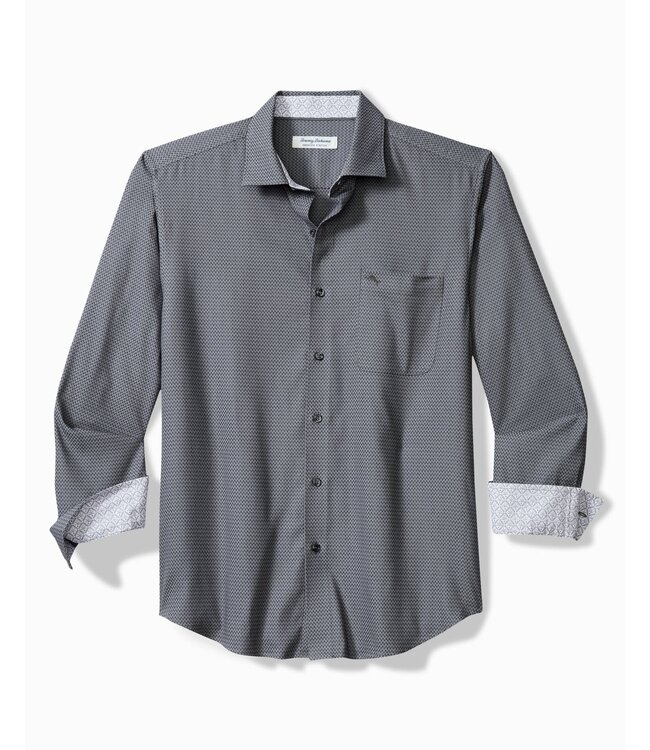 Classic Fit Grey Sarasota Stretch Shirt