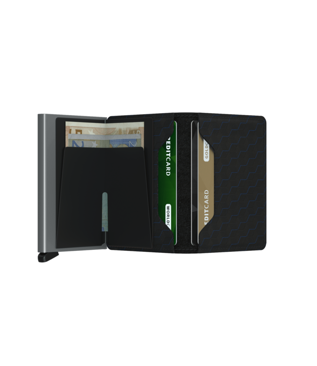 Optical Black-Titanium Slimwallet