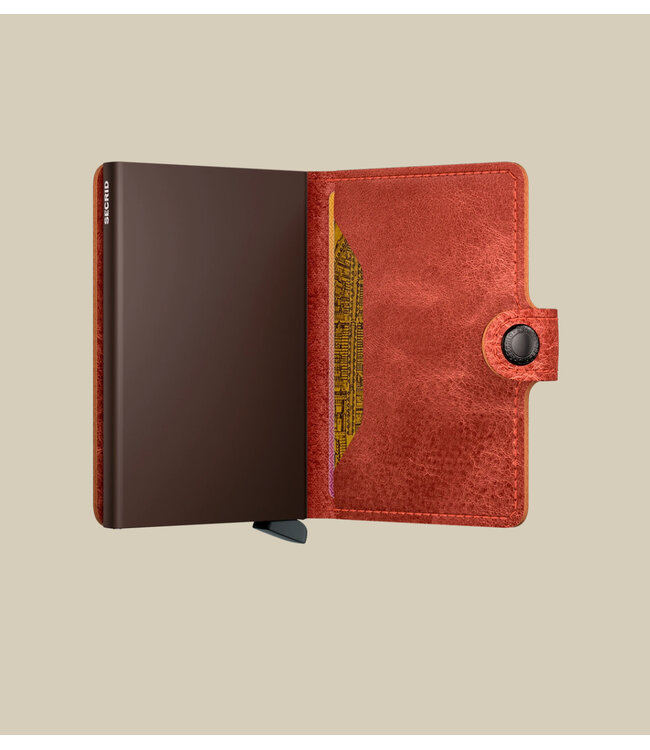 Vintage Orange Miniwallet