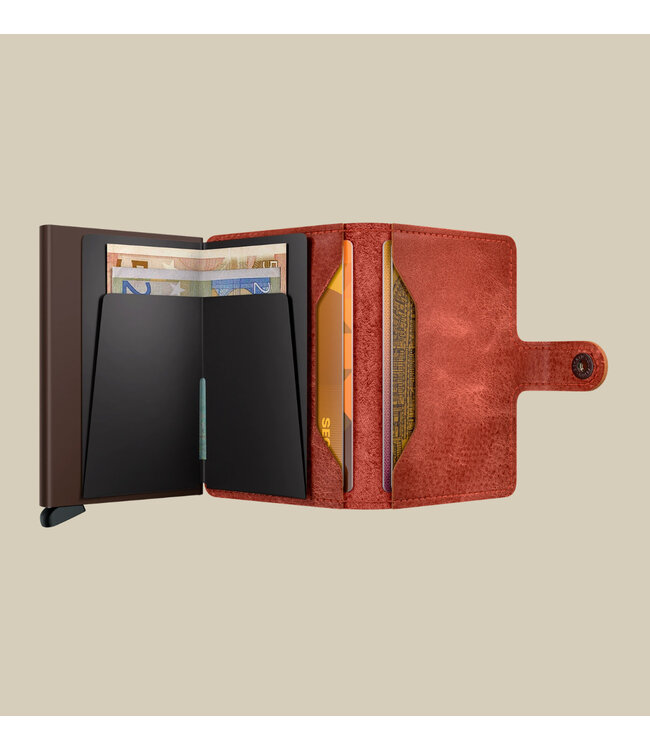 Vintage Orange Miniwallet