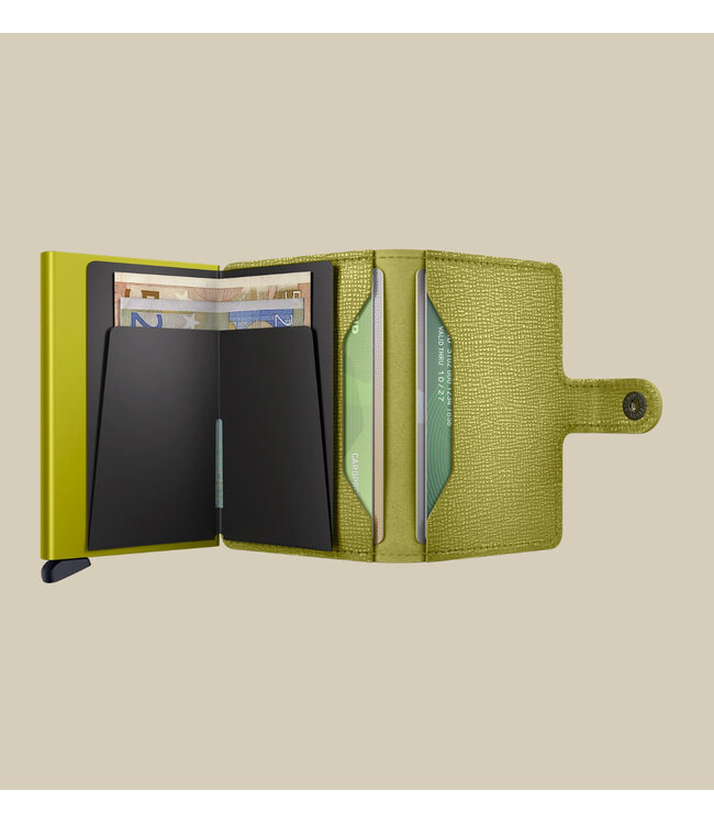 Crisple Lime Miniwallet