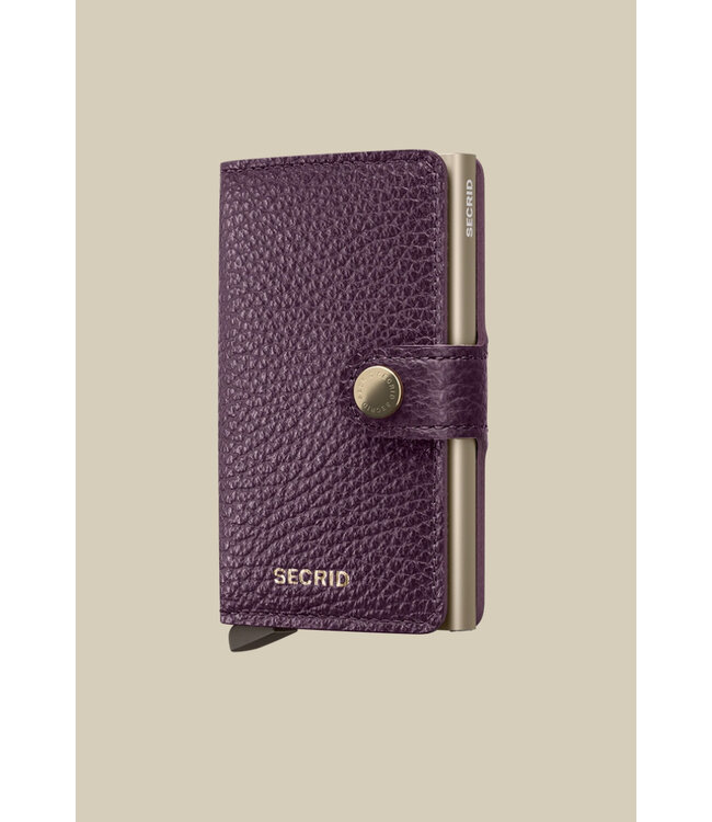 Pebble Grape Miniwallet