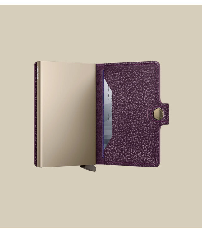 Pebble Grape Miniwallet