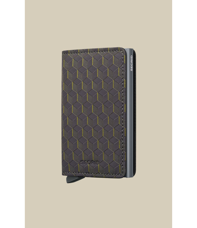 Optical Grey-Yellow Slimwallet