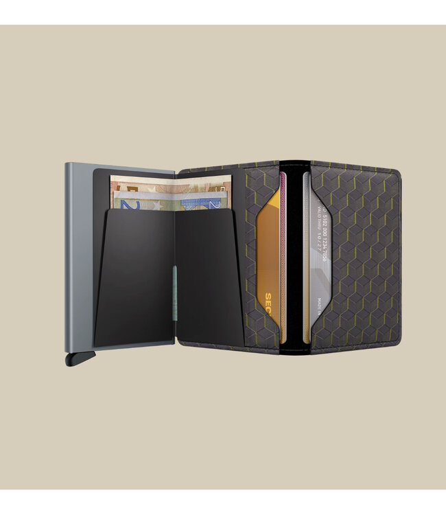 Optical Grey-Yellow Slimwallet