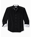 TOMMY BAHAMA Classic Fit Black Check Island Cord Shirt