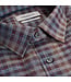 Modern Fit Mahogany Plaid Shirt