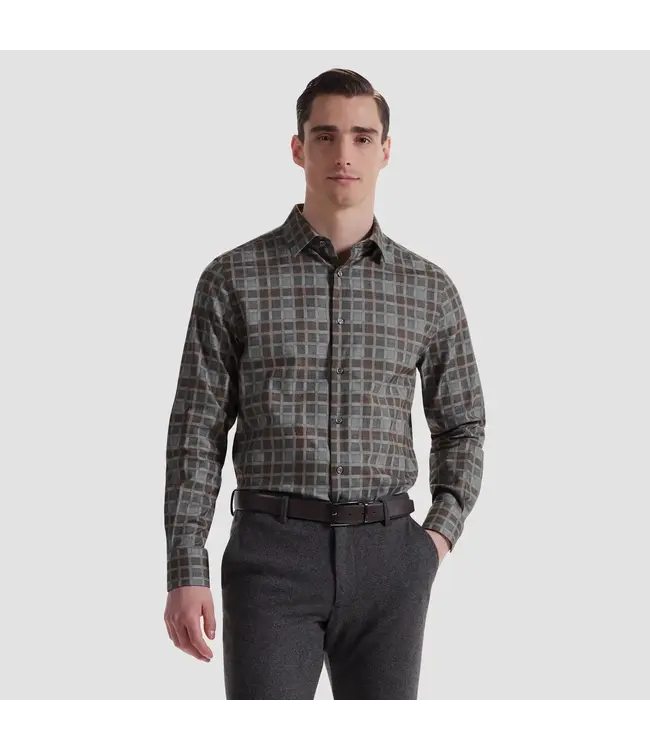 Modern Fit Sienna Windowpane Shirt