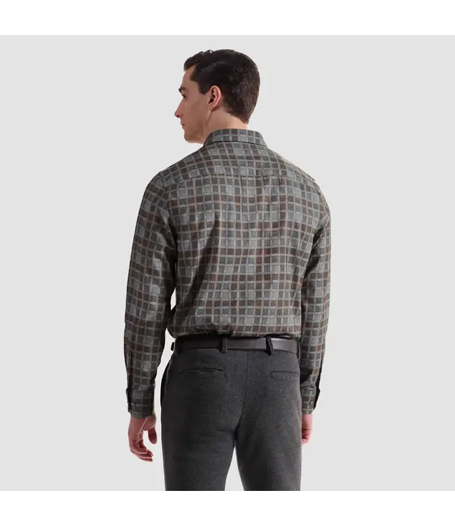 Modern Fit Sienna Windowpane Shirt