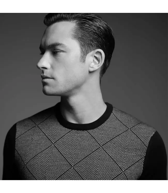 Black Diamond Crew Neck Sweater