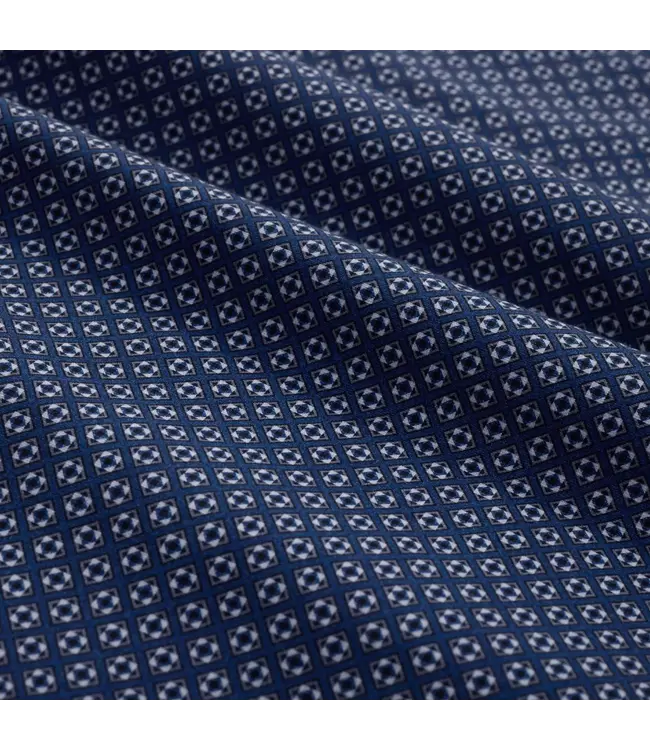 Modern Fit Navy Diamond Shirt